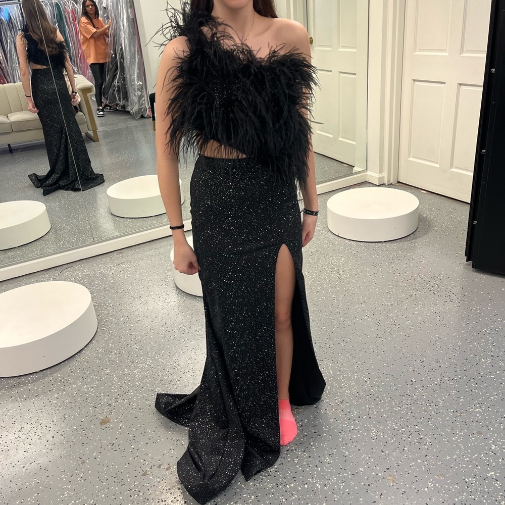 Ava Presley 38841 prom dress. Would work for a formal or black tie wedding also.